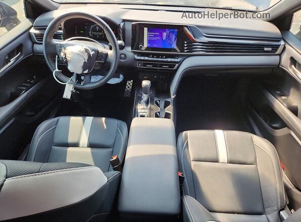 4T1DAACK2SU538496 2025 TOYOTA CAMRY Gray Вид панелі приладів