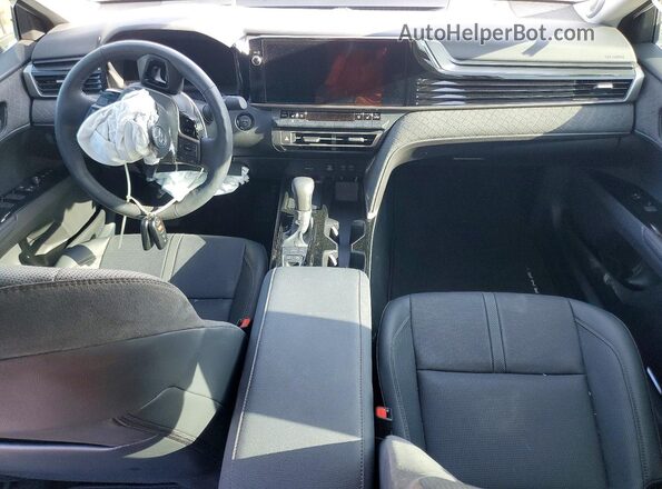 4T1DAACK2SU555217 2025 TOYOTA CAMRY White Widok deski rozdzielczej