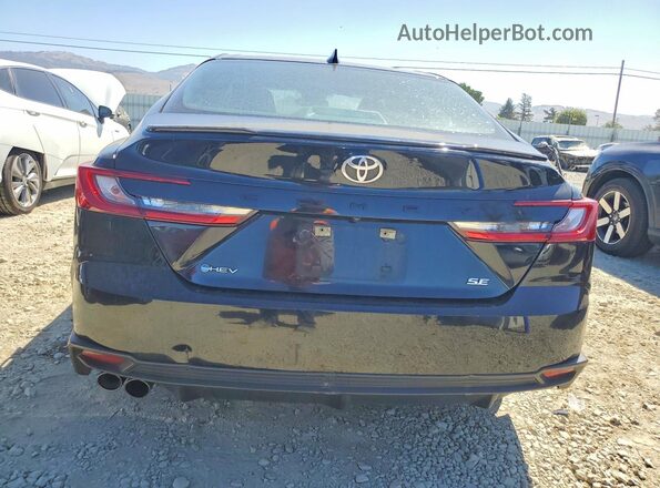 4T1DAACK2SU564984 2025 TOYOTA CAMRY Black Вид ззаду