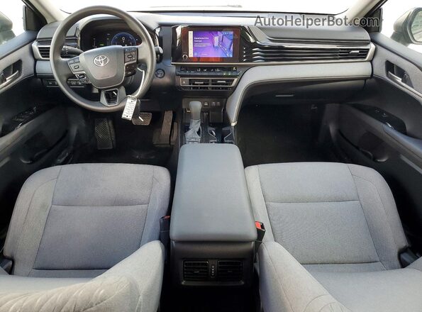 4T1DAACK2SU581820 2025 TOYOTA CAMRY Blue წინა პანელის ხედი
