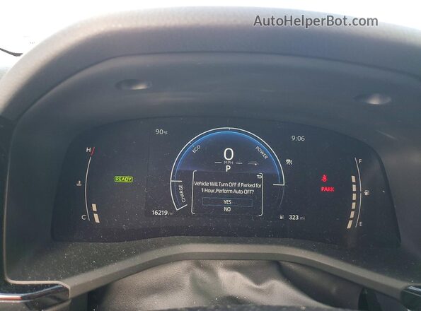 4T1DAACK2SU581820 2025 TOYOTA CAMRY Blue ხელსაწყოთა პანელის ხედი