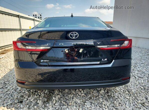 4T1DAACK2SU586726 2025 TOYOTA CAMRY Black Rear view