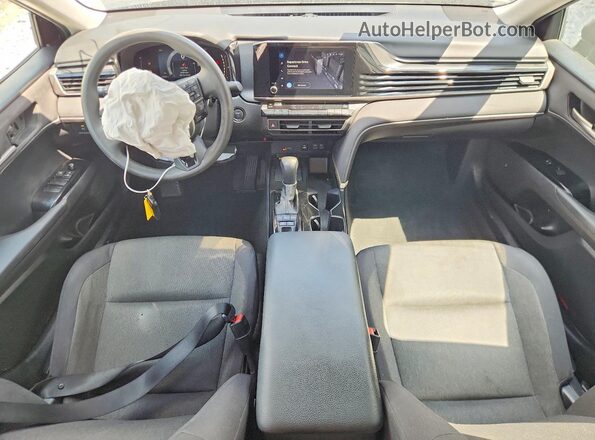 4T1DAACK2SU586726 2025 TOYOTA CAMRY Black Dashboard view
