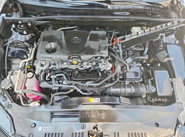 4T1DAACK2SU586726 2025 TOYOTA CAMRY Black Rear interior view