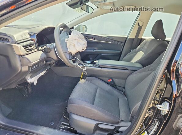4T1DAACK2SU586726 2025 TOYOTA CAMRY Black Front interior view