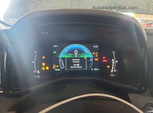 4T1DAACK2SU611754 2025 TOYOTA CAMRY Teal Вид щитка приладів