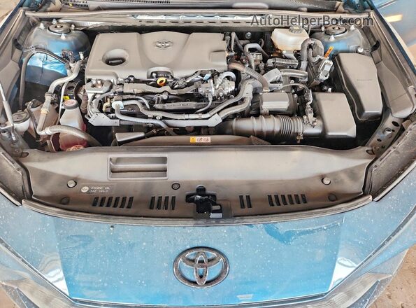 4T1DAACK2SU611754 2025 TOYOTA CAMRY Teal Вид задньої частини салону