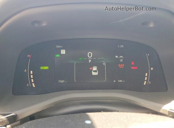4T1DAACK2TU214983 2026 TOYOTA CAMRY White Widok zestawu wskaźników