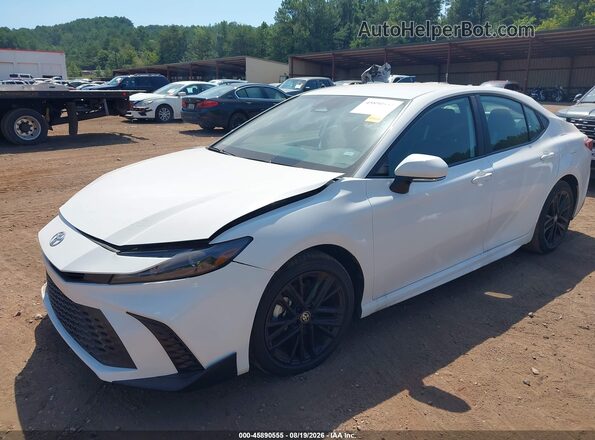 4T1DAACK2TU280496 2026 TOYOTA CAMRY Белый Передняя левая четверть