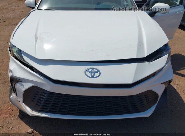 4T1DAACK2TU280496 2026 TOYOTA CAMRY Белый Вид спереди