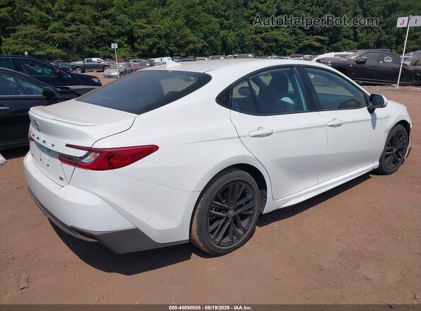 4T1DAACK2TU280496 2026 TOYOTA CAMRY Белый Задняя правая четверть