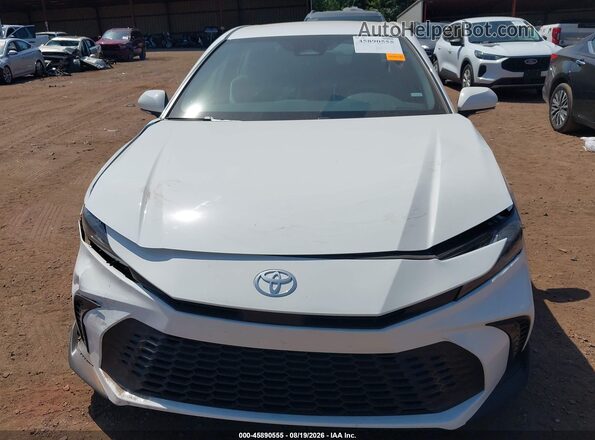 4T1DAACK2TU280496 2026 TOYOTA CAMRY Белый Вид щитка приборов