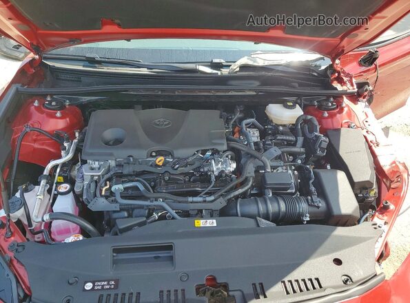 4T1DAACK2TU303534 2026 TOYOTA CAMRY Red უკანა სალონის ხედი