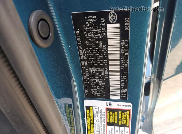4T1DAACK2TU314565 2026 TOYOTA CAMRY Blue Engine compartment view