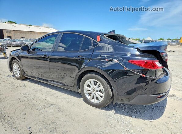 4T1DAACK3SU006819 2025 TOYOTA CAMRY Черный Задняя левая четверть