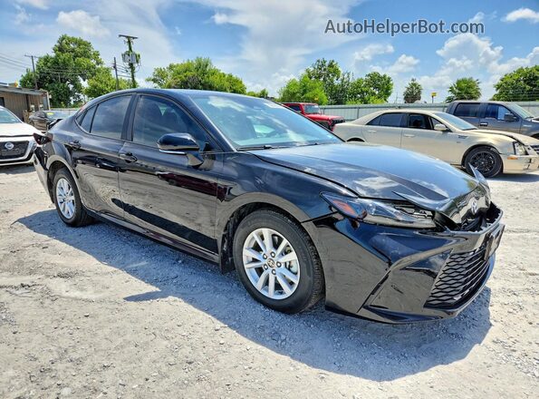 4T1DAACK3SU006819 2025 TOYOTA CAMRY Черный Передняя правая четверть