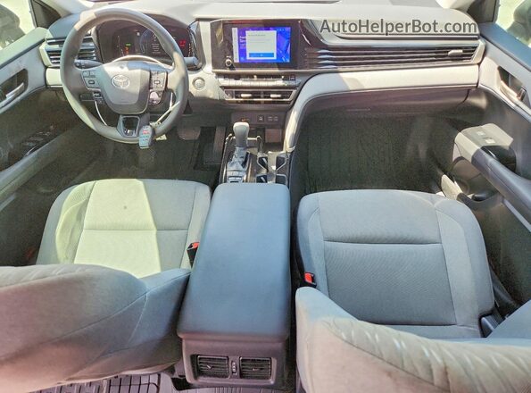 4T1DAACK3SU006819 2025 TOYOTA CAMRY Черный Вид панели приборов