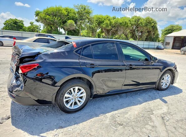 4T1DAACK3SU006819 2025 TOYOTA CAMRY Черный Задняя правая четверть
