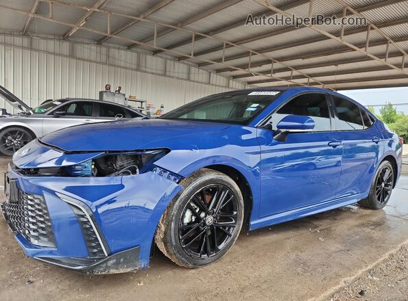 4T1DAACK3SU014189 2025 TOYOTA CAMRY Синий 