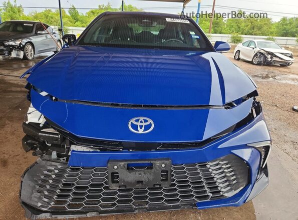 4T1DAACK3SU014189 2025 TOYOTA CAMRY Синий Вид спереди