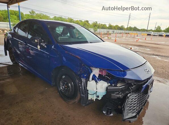4T1DAACK3SU014189 2025 TOYOTA CAMRY Синий Передняя правая четверть