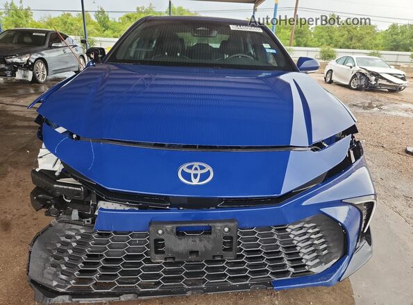 4T1DAACK3SU014189 2025 TOYOTA CAMRY Синий Панорамный вид салона 360°
