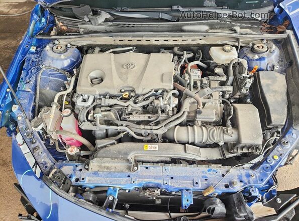 4T1DAACK3SU014189 2025 TOYOTA CAMRY Синий Вид задней части салона