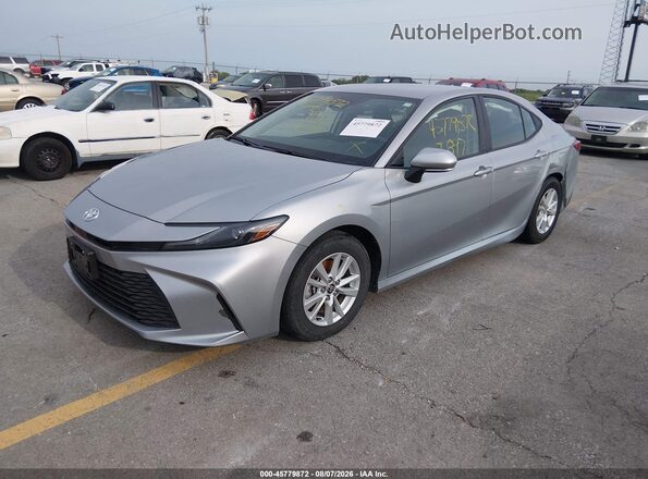 4T1DAACK3SU015441 2025 TOYOTA CAMRY Серебряный Передняя левая четверть