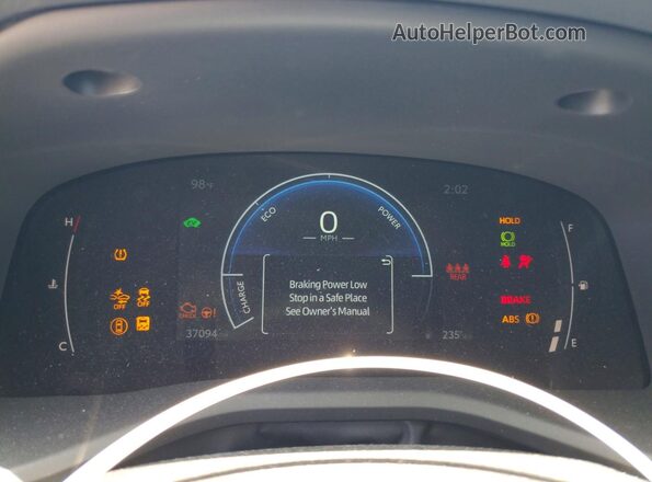 4T1DAACK3SU043949 2025 TOYOTA CAMRY White Instrument cluster view