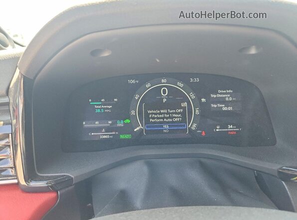 4T1DAACK3SU051629 2025 TOYOTA CAMRY Белый Вид щитка приборов