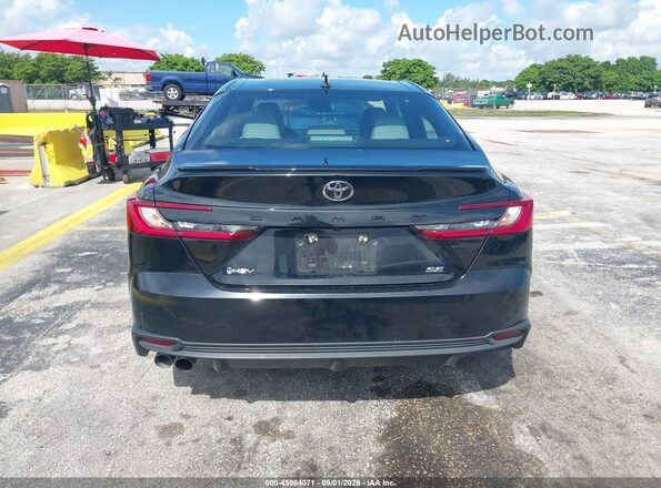 4T1DAACK3SU067510 2025 TOYOTA CAMRY Black 