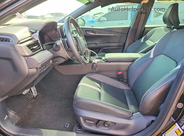 4T1DAACK3SU122893 2025 TOYOTA CAMRY Black Вид салону спереду