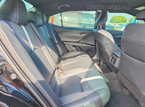 4T1DAACK3SU122893 2025 TOYOTA CAMRY Black Вид задніх сидінь