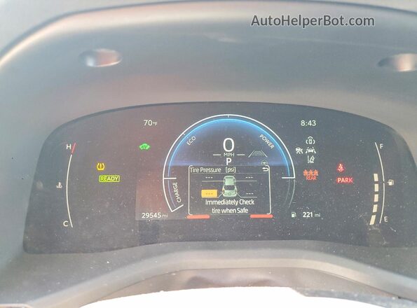 4T1DAACK3SU147163 2025 TOYOTA CAMRY Silver Вид щитка приладів
