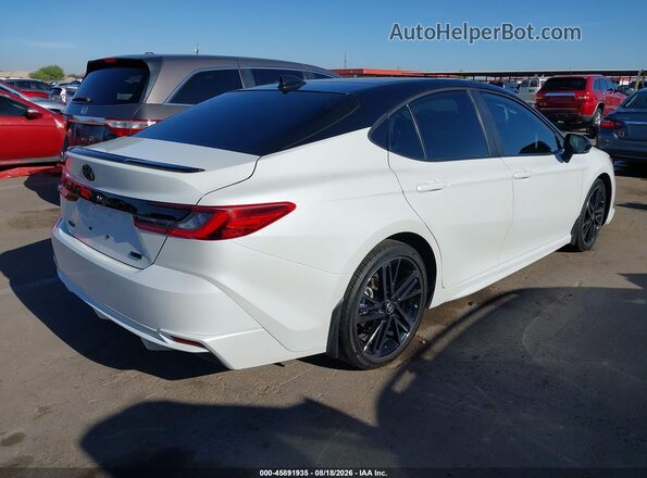 4T1DAACK3SU153349 2025 TOYOTA CAMRY White Задня права чверть