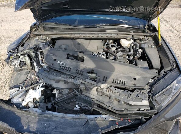 4T1DAACK3SU164206 2025 TOYOTA CAMRY Black Vista del compartimento del motor