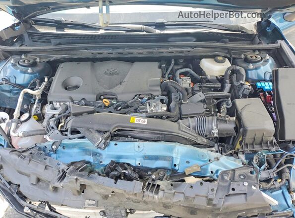 4T1DAACK3SU177442 2025 TOYOTA CAMRY Синий Вид задней части салона