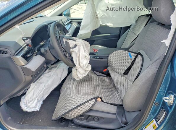 4T1DAACK3SU177442 2025 TOYOTA CAMRY Синий Вид салона спереди