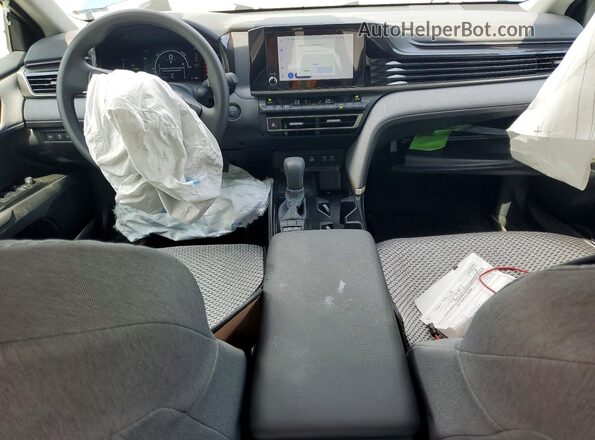 4T1DAACK3SU177442 2025 TOYOTA CAMRY Синий Вид панели приборов