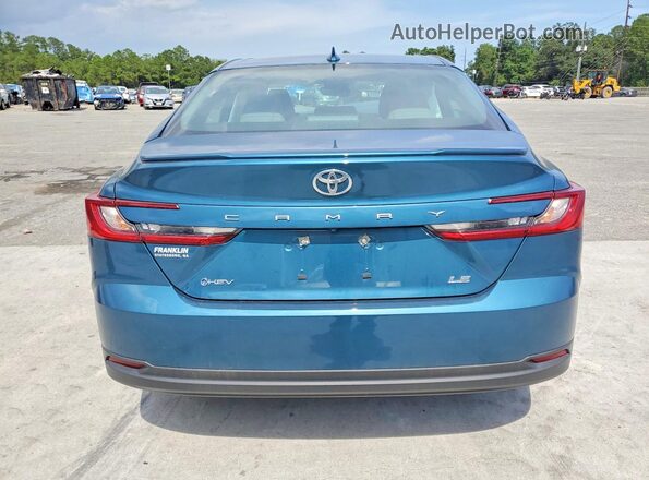 4T1DAACK3SU177442 2025 TOYOTA CAMRY Синий Вид сзади