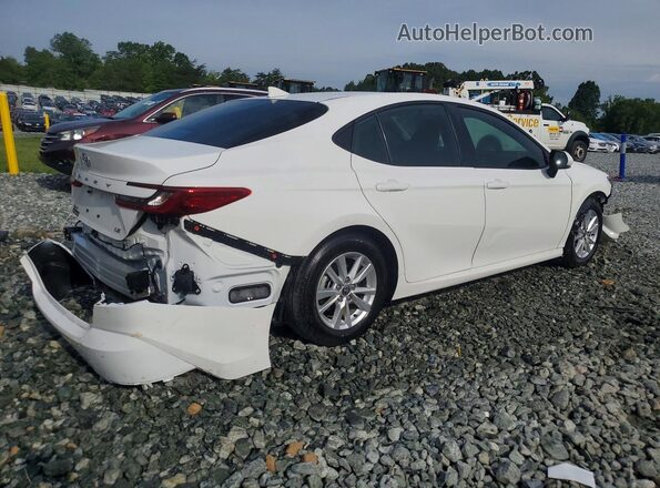 4T1DAACK3SU191227 2025 TOYOTA CAMRY White Հետևի աջ