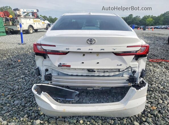4T1DAACK3SU191227 2025 TOYOTA CAMRY White Հետևի տեսք