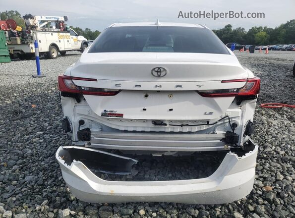 4T1DAACK3SU191227 2025 TOYOTA CAMRY White 