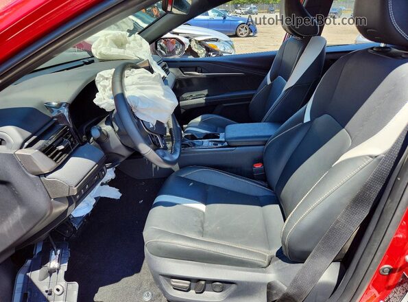 4T1DAACK3SU200430 2025 TOYOTA CAMRY Красный Вид салона спереди
