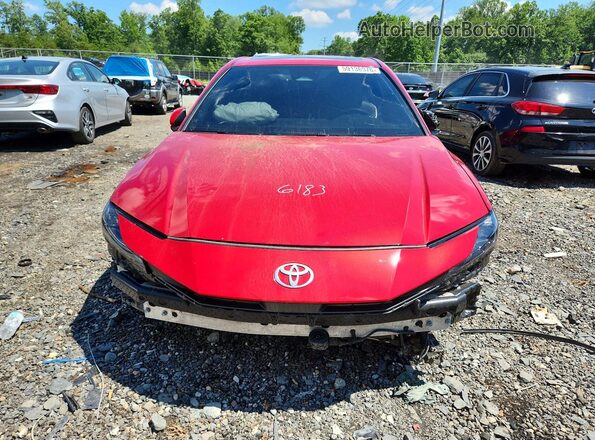 4T1DAACK3SU200430 2025 TOYOTA CAMRY Красный Вид спереди