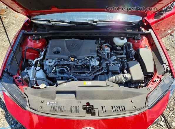 4T1DAACK3SU200430 2025 TOYOTA CAMRY Красный Вид задней части салона
