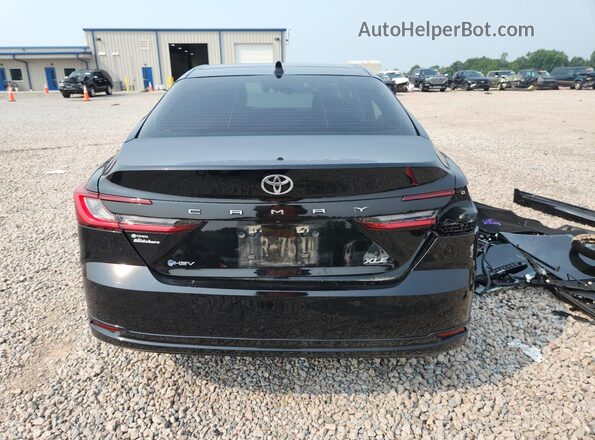 4T1DAACK3SU500792 2025 TOYOTA CAMRY Black უკანა ხედი