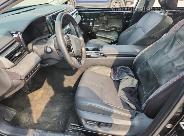 4T1DAACK3SU500792 2025 TOYOTA CAMRY Black წინა სალონის ხედი