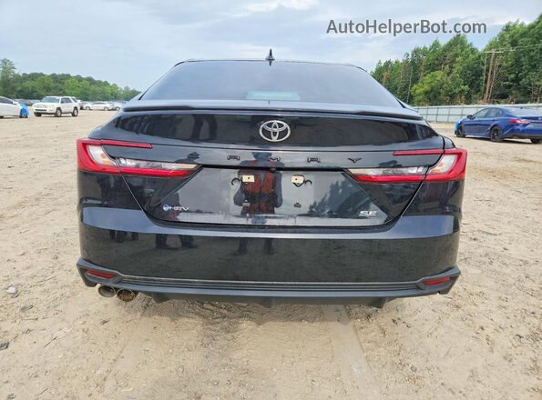 4T1DAACK3SU508455 2025 TOYOTA CAMRY Black Widok z tyłu