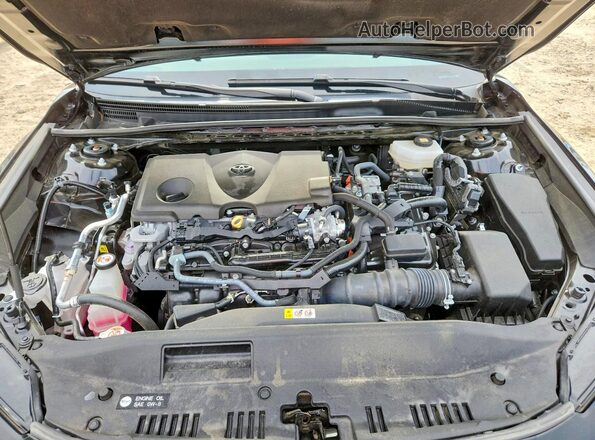 4T1DAACK3SU508455 2025 TOYOTA CAMRY Black Widok wnętrza z tyłu